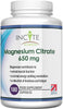 Magnesium Citrate Supplement 650mg | 180 Premium Vegan Capsules not Tablets (6 Month’s Supply