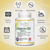 Vitamin D 1000iu | 400 Premium Vitamin D3 Easy-Swallow Micro Tablets | One a Day High Strength