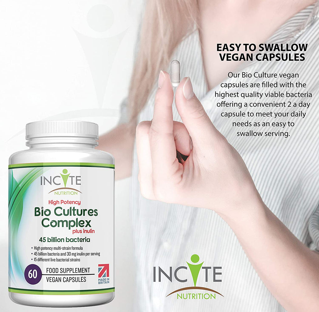 Bio Cultures Complex 60 Premium High Strength Vegan Capsules Parent