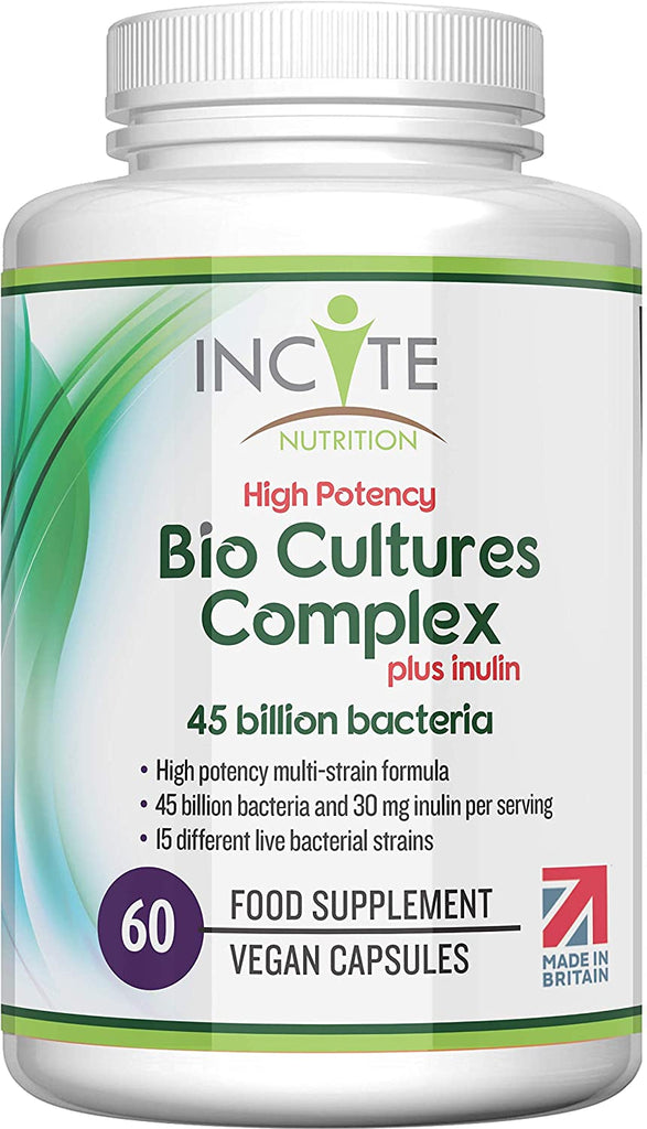 Bio Cultures Complex 60 Premium High Strength Vegan Capsules Parent