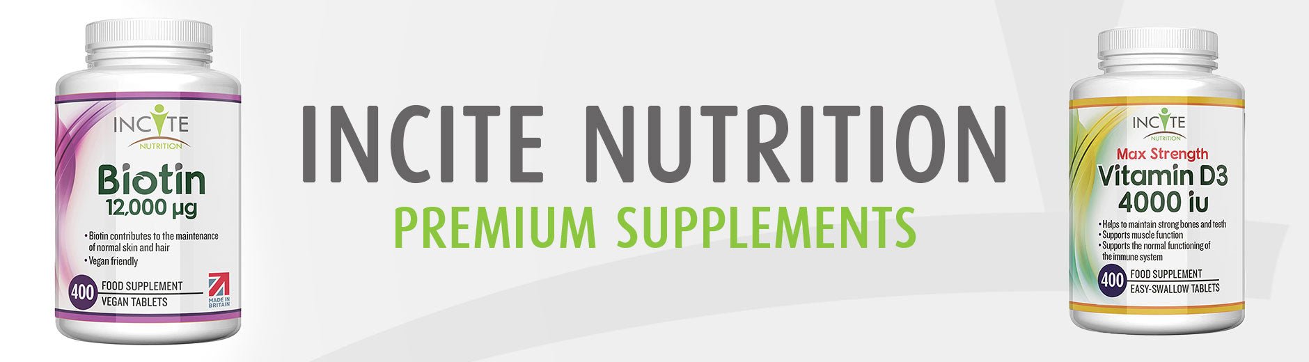 Incite Nutrition Premium Supplements